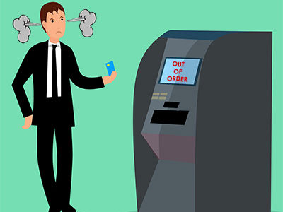 NCR ATM service keeps machines from being out of order
