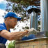 Freehold chimney service professional at work